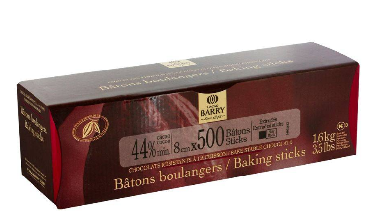 Cacao Barry – 500 Bâtons Boulangers Extrudés