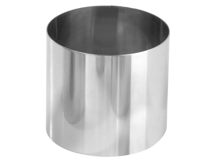 Cercle à Mousse Individuel Inox 7 cm x H 4 cm